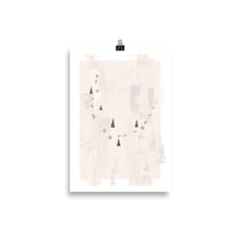 Load image into Gallery viewer, Abstract beige and brown illustration
