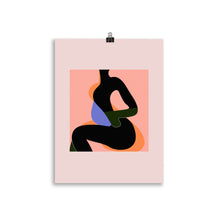 Load image into Gallery viewer, Abstract body turning illustration
