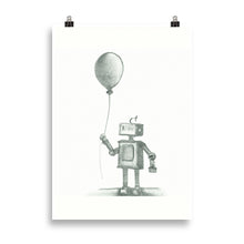 Load image into Gallery viewer, Robot holding a balloon

