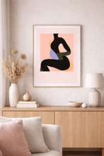 Load image into Gallery viewer, Abstract body turning illustration
