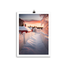 Load image into Gallery viewer, House in winter wonderland
